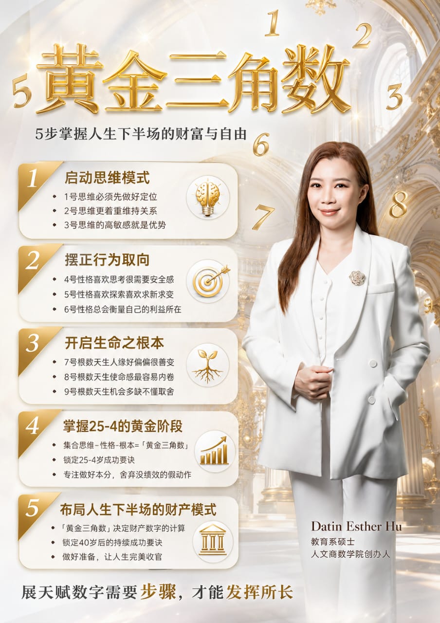 黄金三角数课程图片