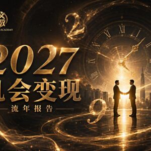 2027 机会变现 流年报告